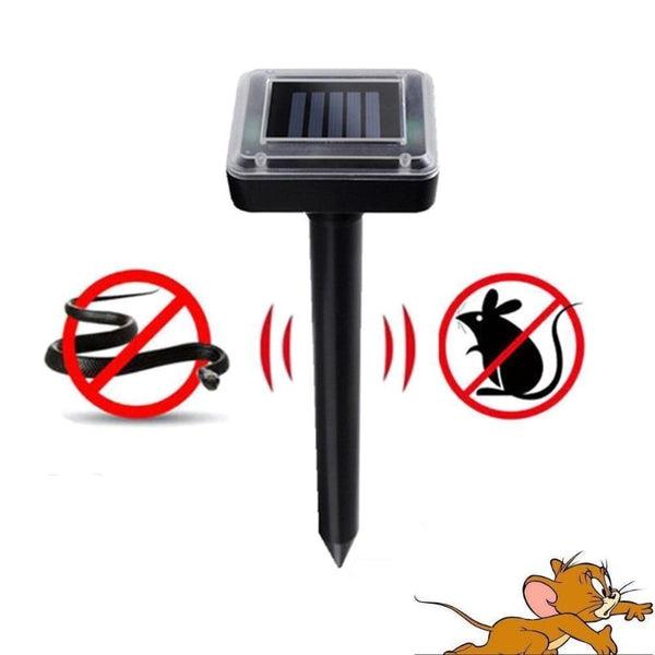 Repelente Solar Ultra Sônico Impermeável Espanta Pragas 24 Horas A Prova D'água